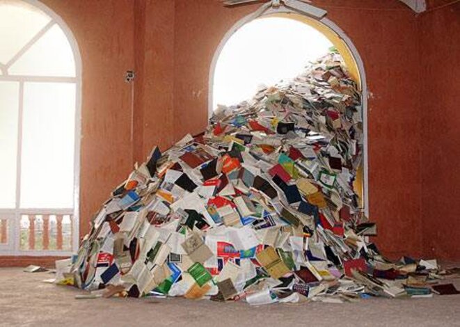 Bookart, oeuvre de Kitap Seysi © DR Bookart, oeuvre de Kitap Seysi © DR